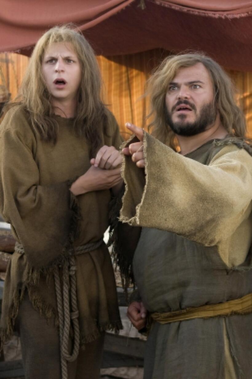 Michael Cera and Jack Black in "Year One."