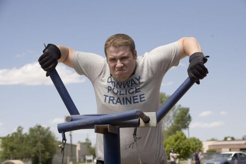 Seth Rogen as Ronnie in "Observe and Report."