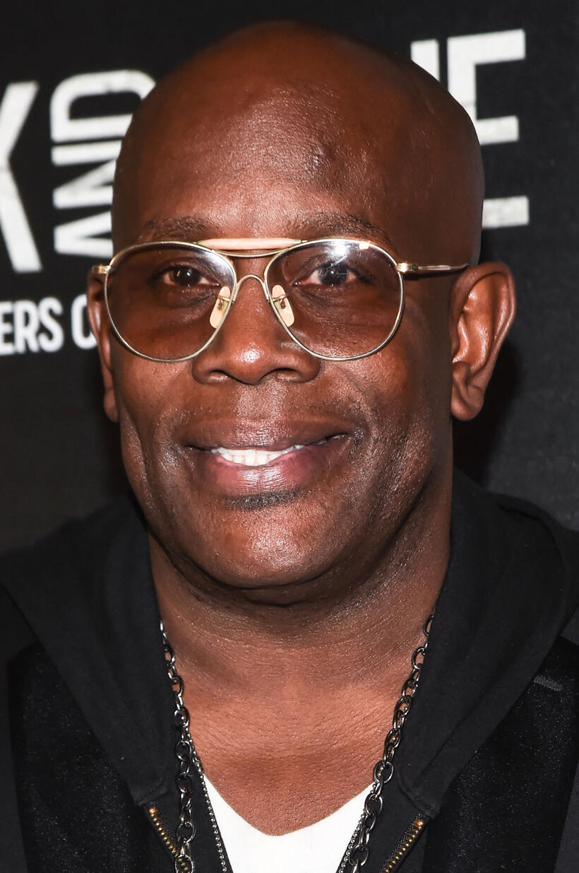 James Moses Black at a special screening of "Black And Blue" in New York City.