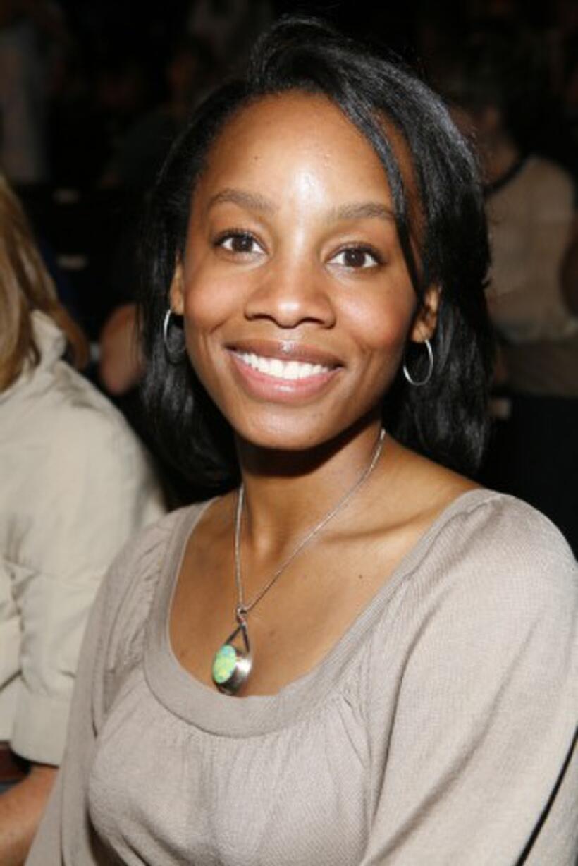 Anika Noni Rose at the Mercedes-Benz Fashion Week Spring 2008.