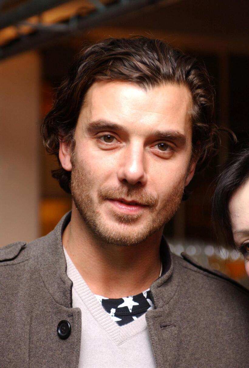 Gavin Rossdale at the Orange Expressionist Exhibition.