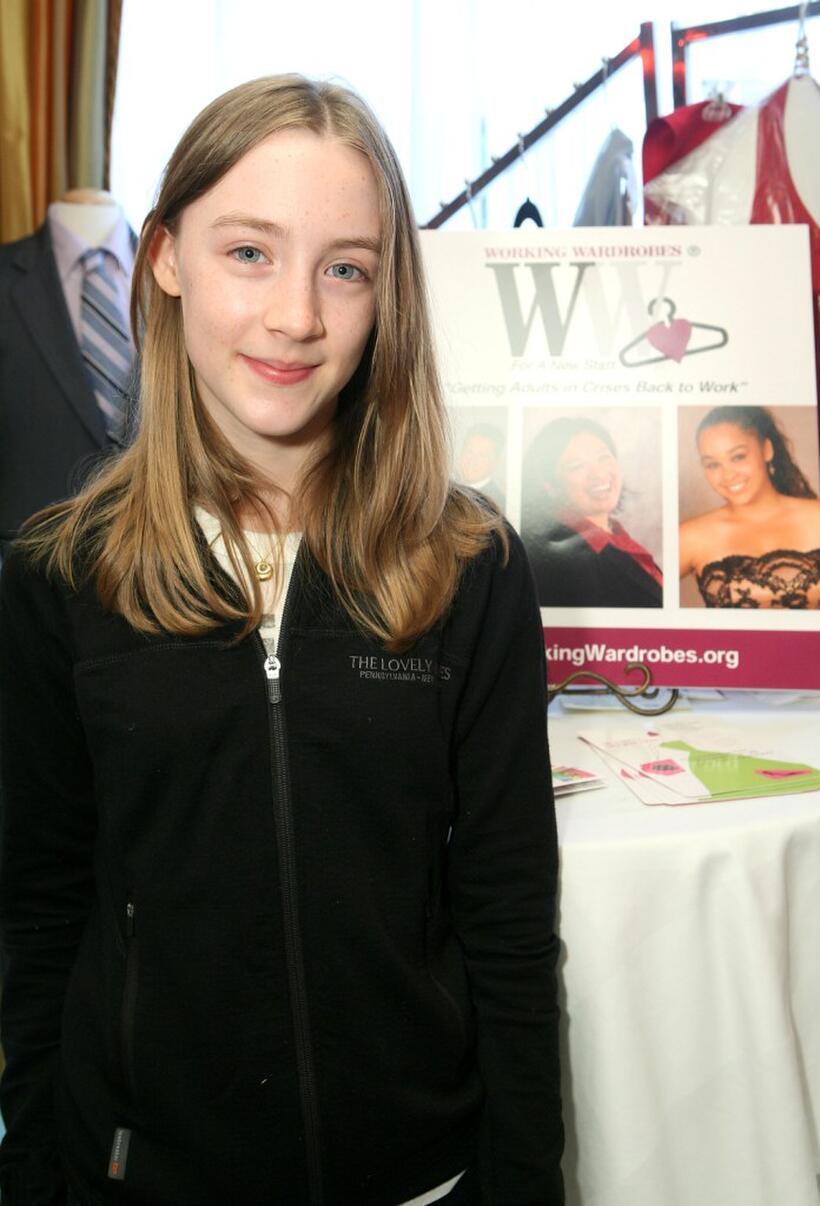 Saoirse Ronan at the Belvedere Luxury Lounge.
