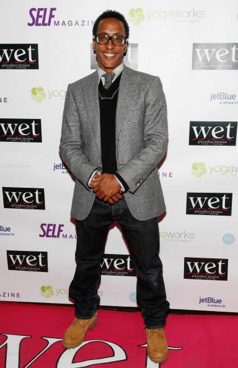 Andre Royo at the LOVE benefit to support WET's 10th season.