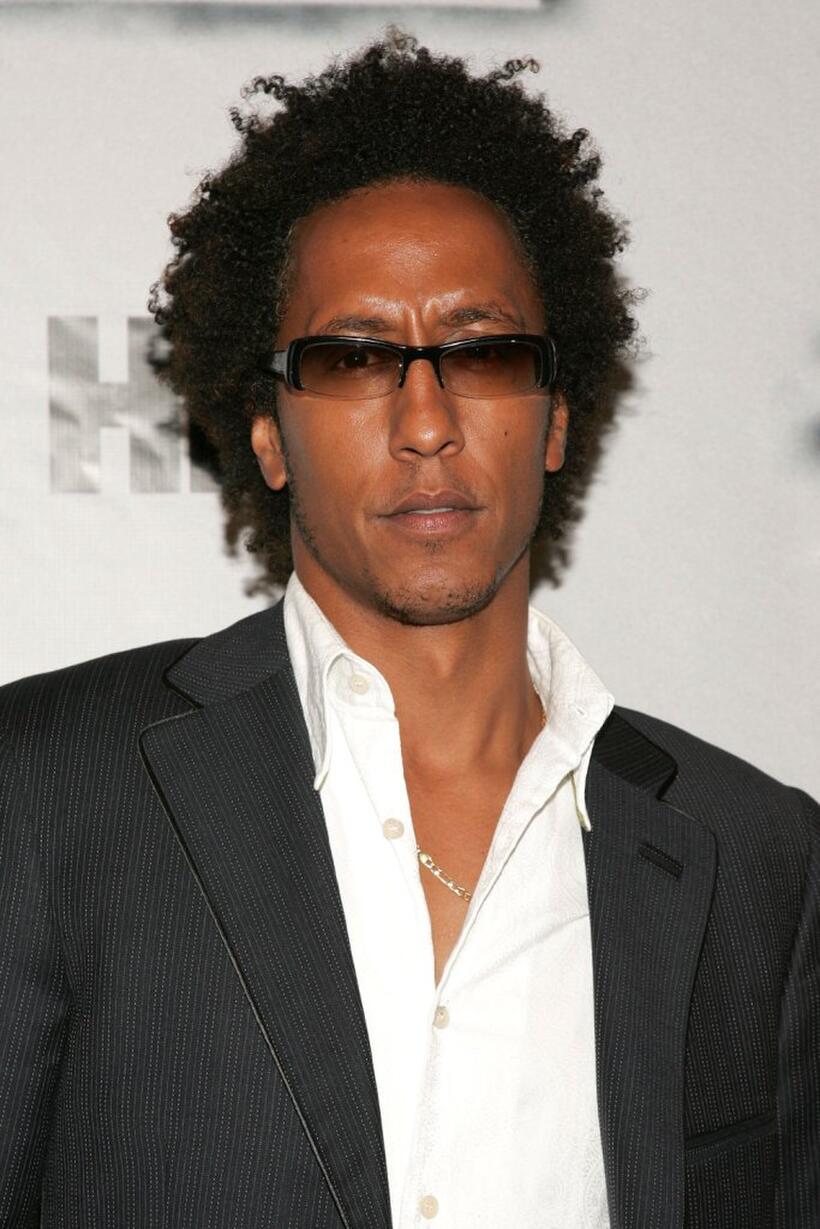 Andre Royo at the premiere of "The Wire."