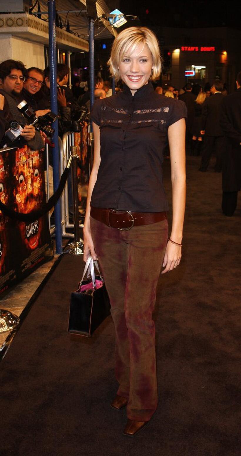 Nectar Rose at the premiere of "Thirteen Ghosts."