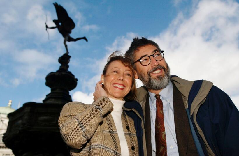 Jenny Agutter and John Landis at the 21st anniversary and re-release of the film An American Werewolf In London.