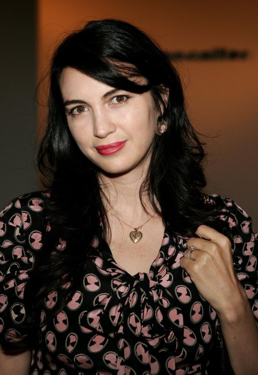Shiva Rose at the Corey Lynn Calter Fall 2006 show during the Mercedes Benz Fashion week.