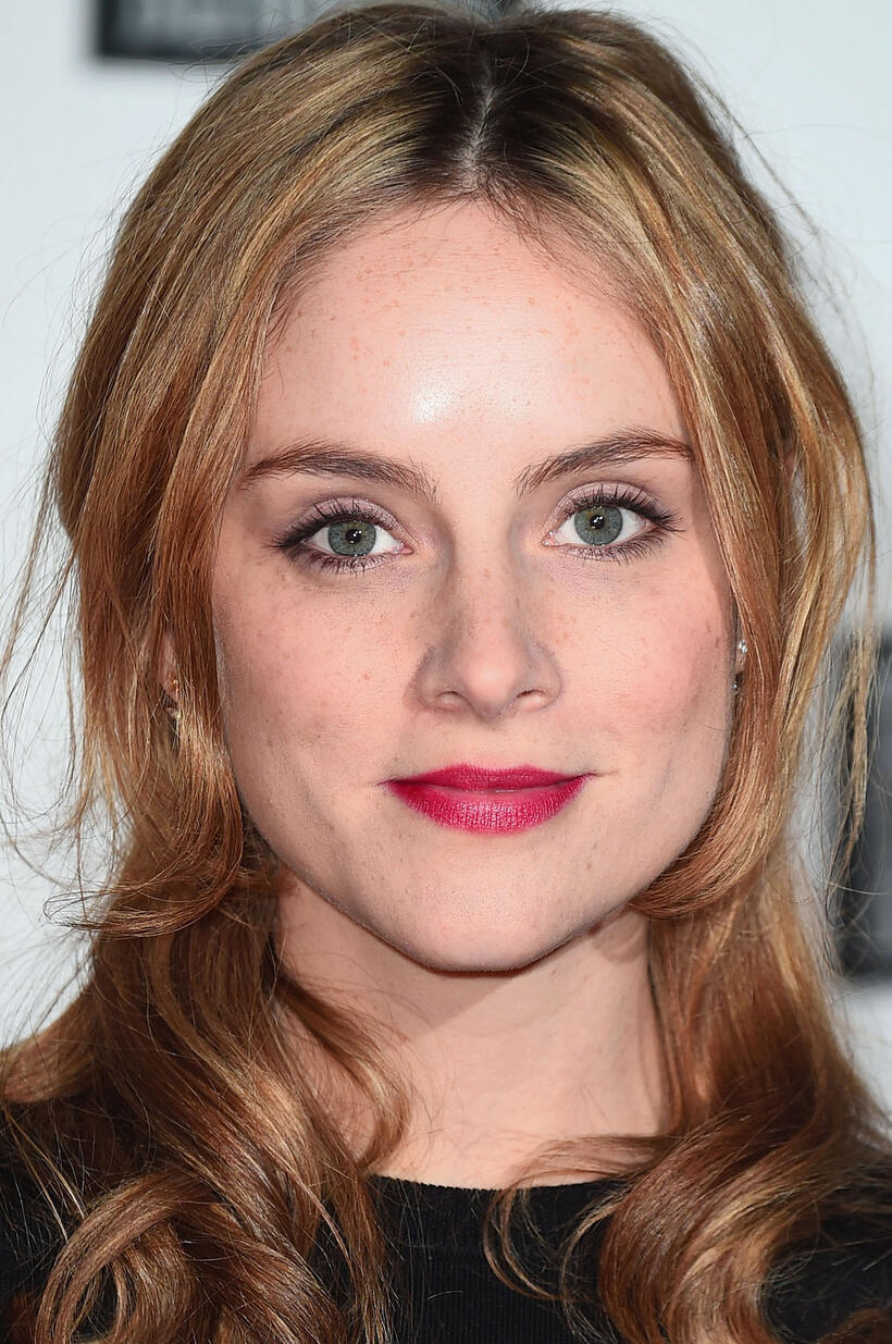 Sophie Rundle at the Birmingham premiere of "Peaky Blinders".