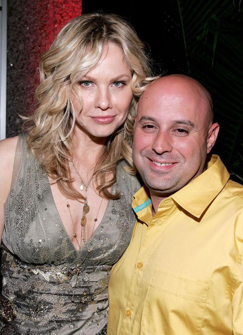Andrea Roth and producer Jim Serpico at the Season 3 New York premiere of "Rescue Me."