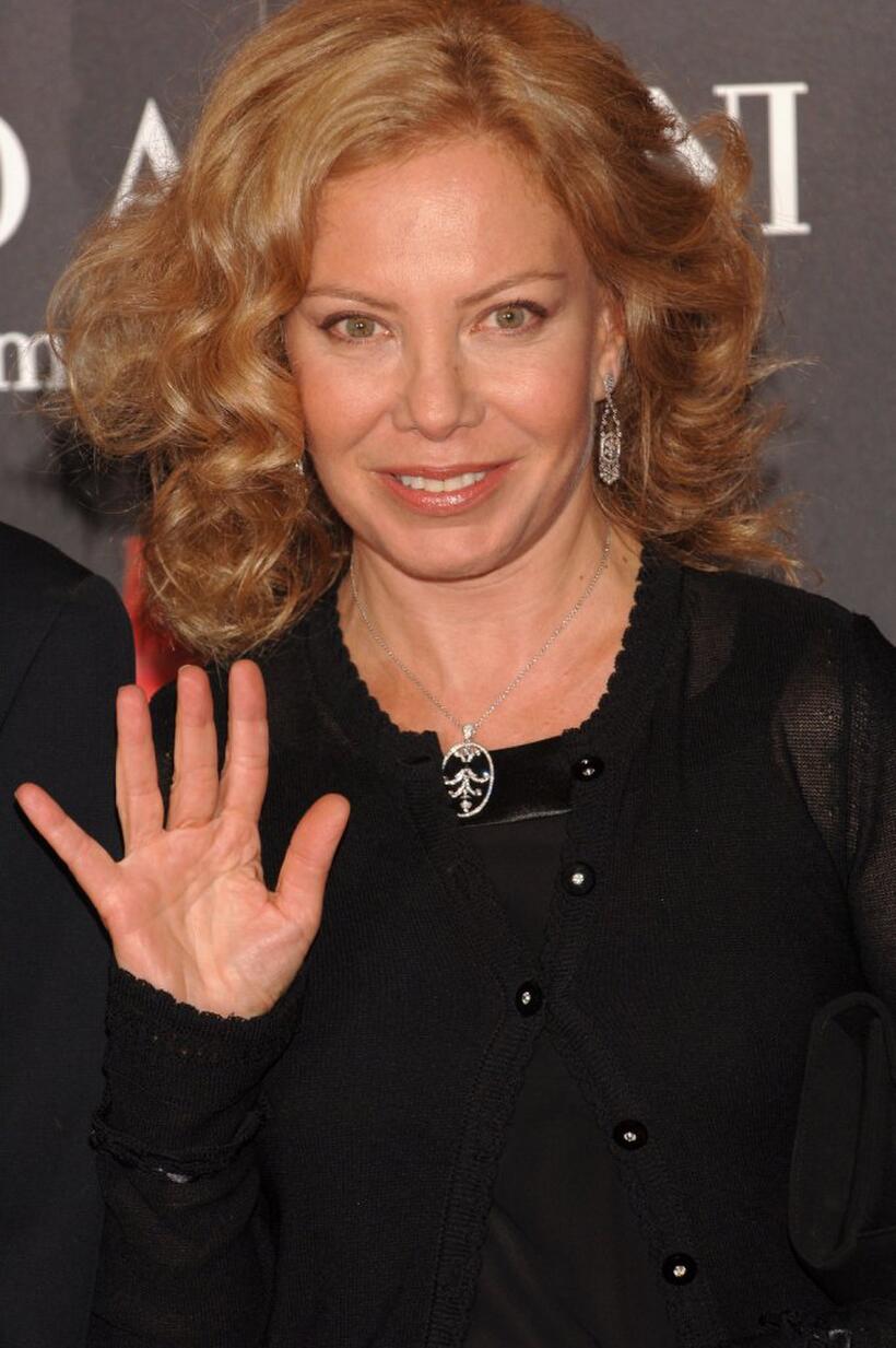 Cecilia Roth at the Spanish premiere for "Volver."