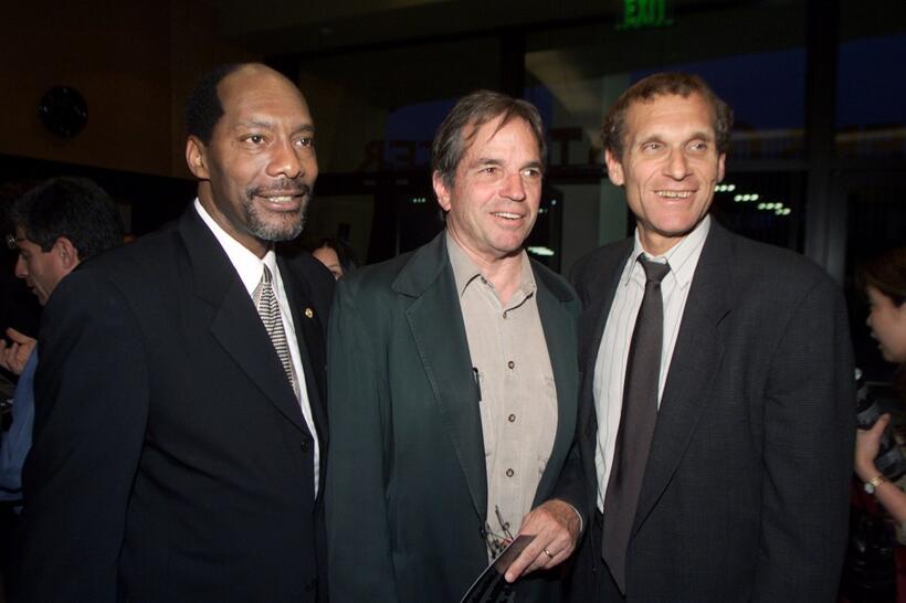 Tony Bill, Jew Don Boney and Jerry Offsay at the premiere screening of "Whitewash: The Clarence Brandley Story".