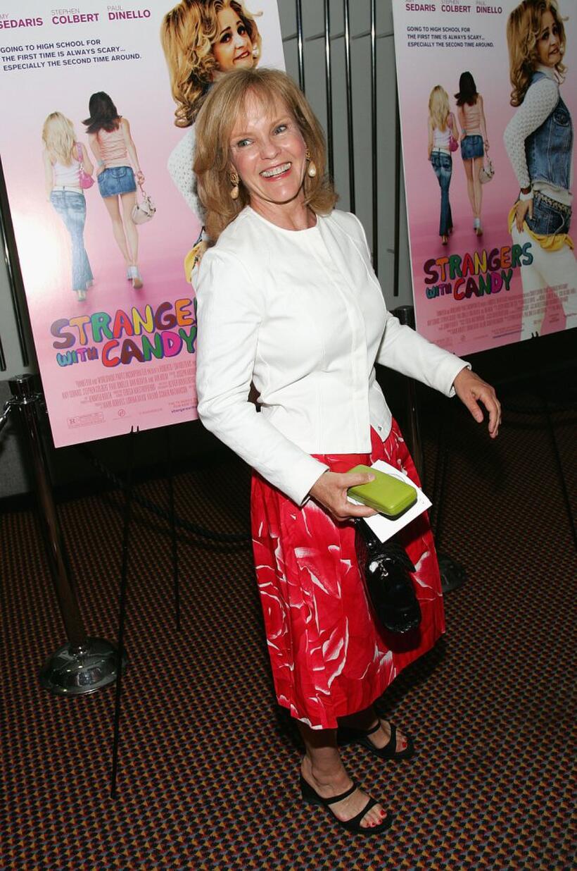 Deborah Rush at the premiere of "Strangers With Candy."