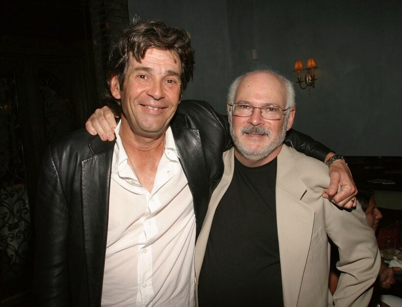 Alan Rosenberg and Michael Pressman at the after party of the premiere of "Frankie and Johnny Are Married."