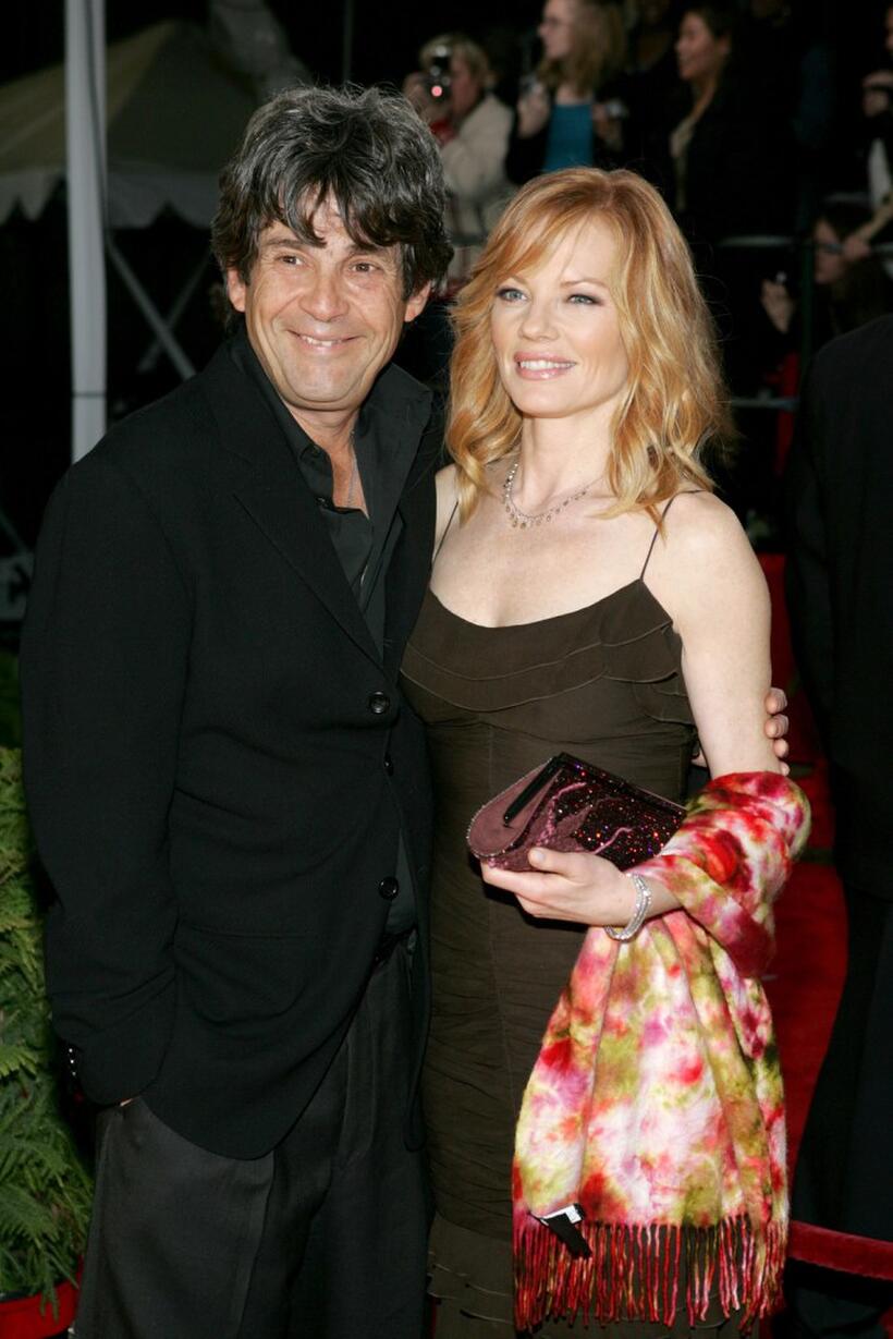 Alan Rosenberg and Marg Helgenberger at the 31st Annual People's Choice Awards.