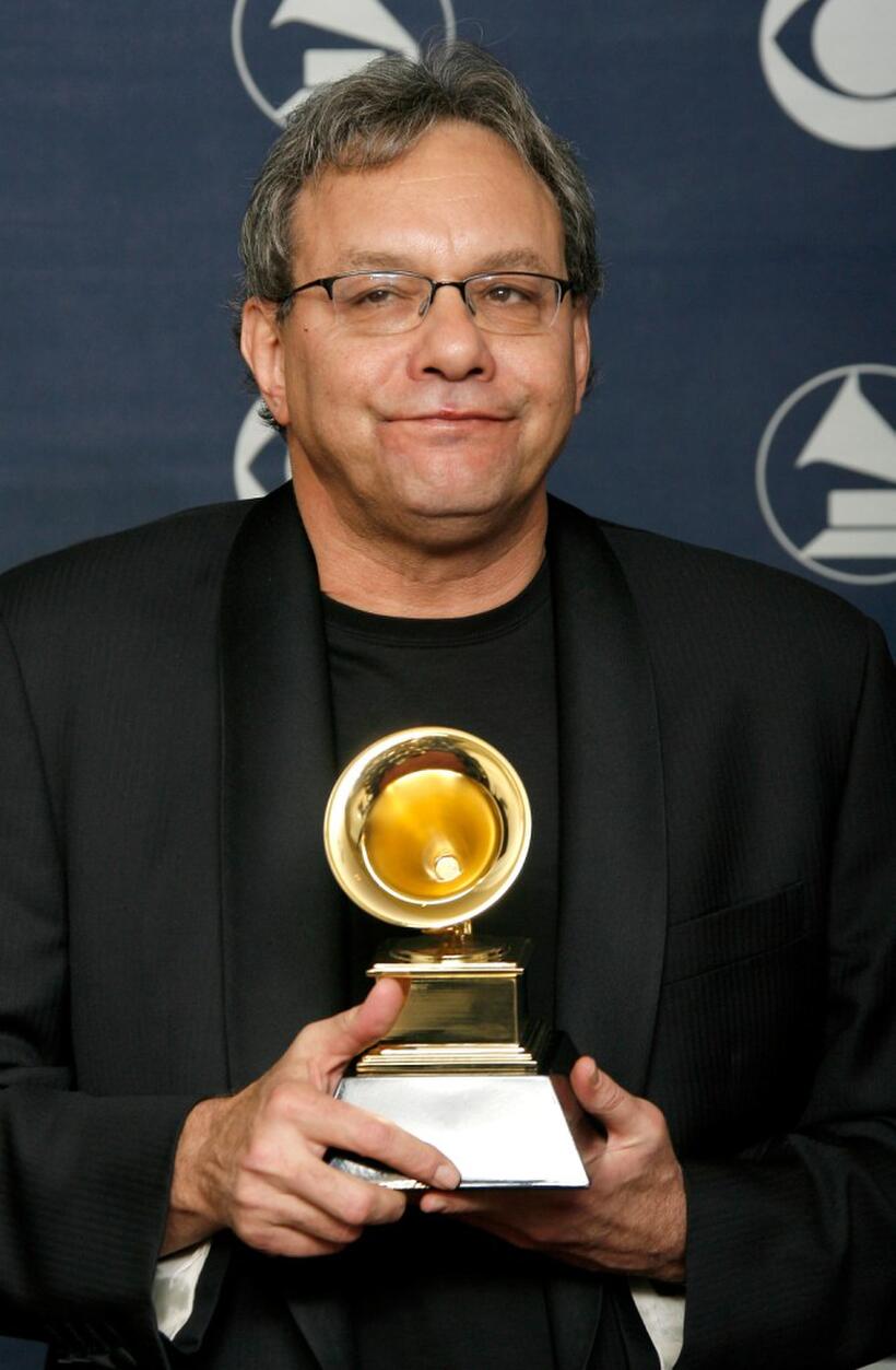 Lewis Black at the 49th Annual Grammy Awards.