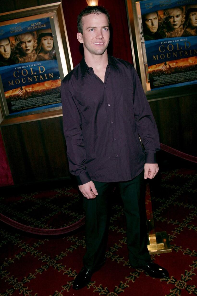 Lucas Black at the premiere of "Cold Mountain."