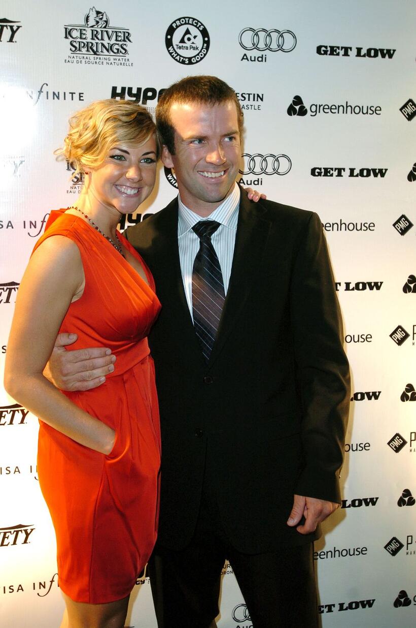 Maggie O'Brien and Lucas Black at the after party of the premiere of "Get Low" during the Toronto International Film Festival.