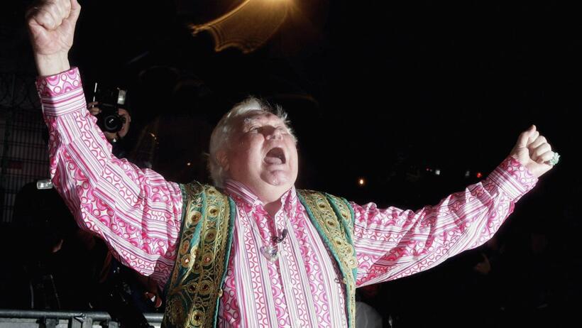 Ken Russell at the Celebrity Big Brother series five at Elstree Studios.