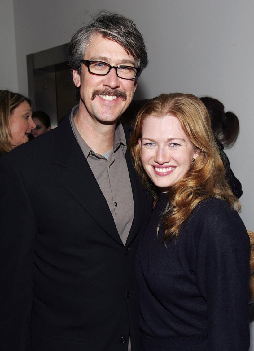 Alan Ruck and wife Claudia Stefany at the New York after party for the screening of "Bobby."