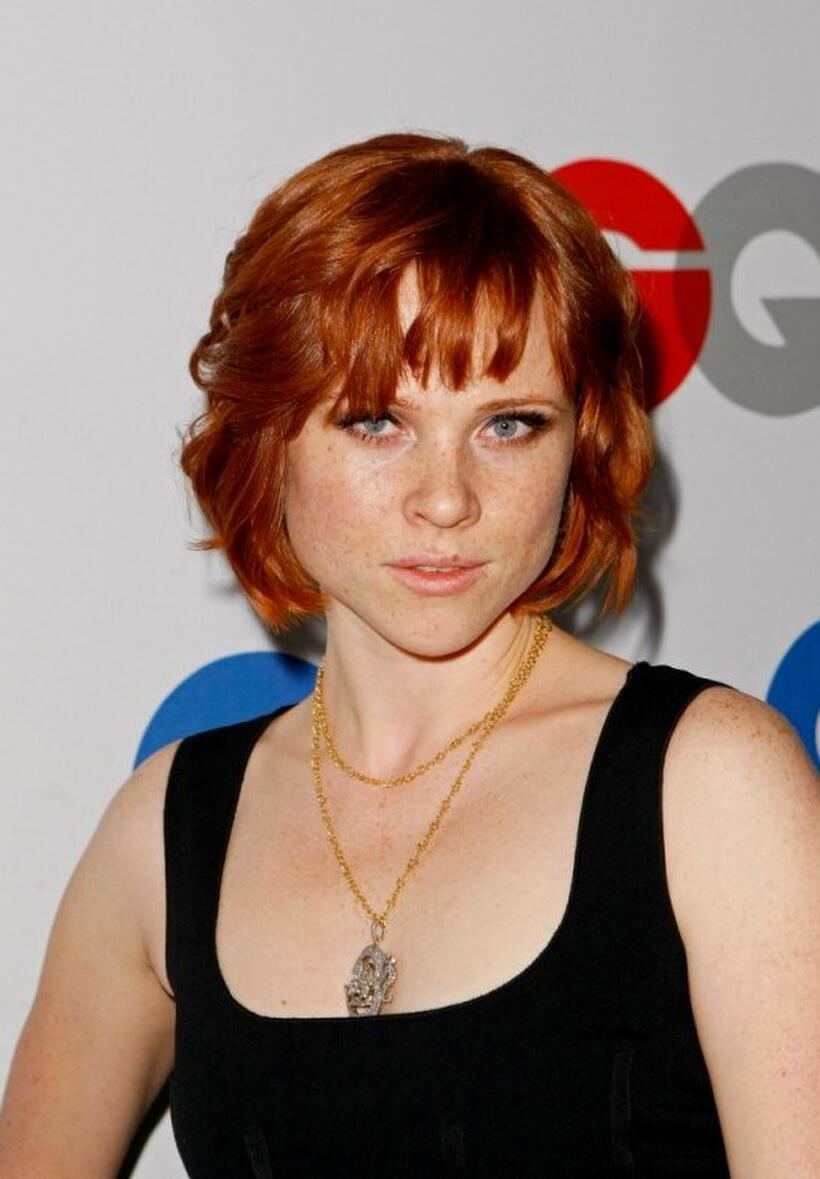 Natalya Rudakova at the GQ Men of the Year party.