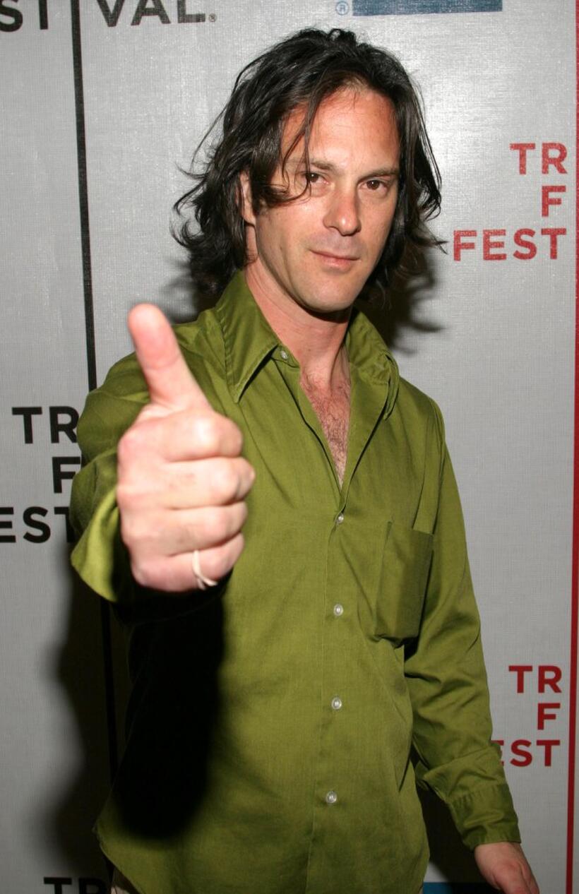 Dick Rude and Anthony Kiedis at the Tribeca Film Festival.