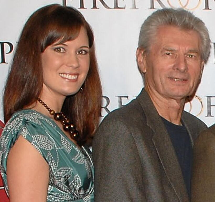 Erin Bethea and Meyer Gottlieb at the premiere of "Fireproof."