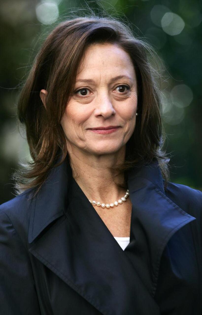 Brigitte Rouan at the photocall of "Travaux."