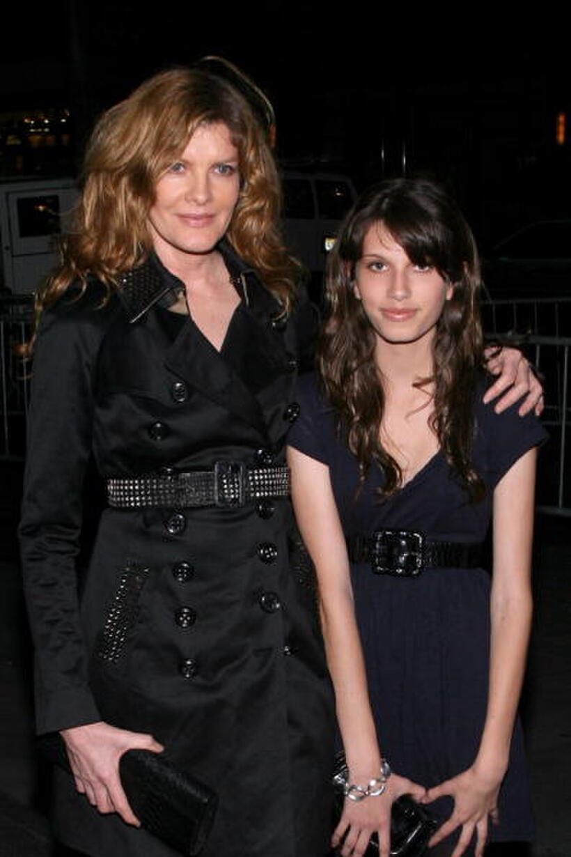 Rene Russo and her daughter Rose at the "Michael Clayton" premiere.