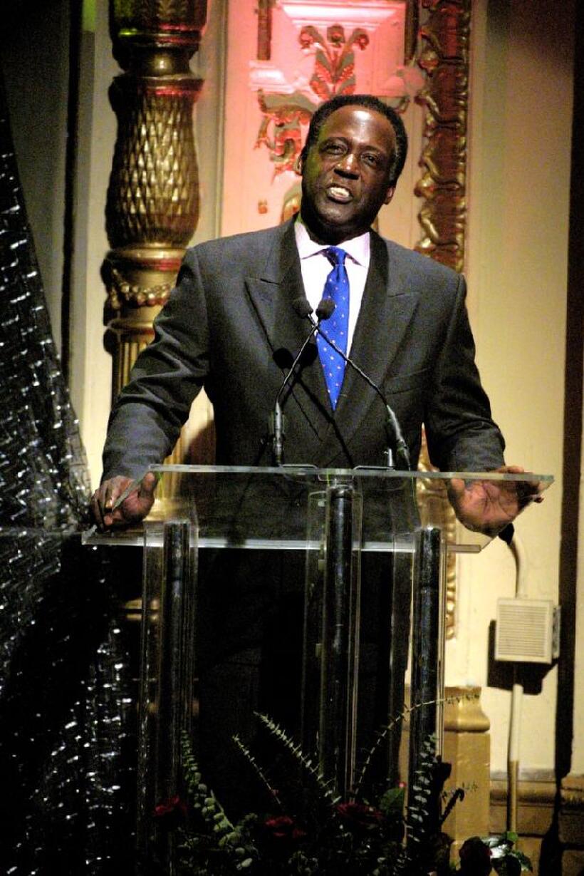 Richard Roundtree at the Rhythm & Blues Foundation's 12th annual Pioneer Awards.