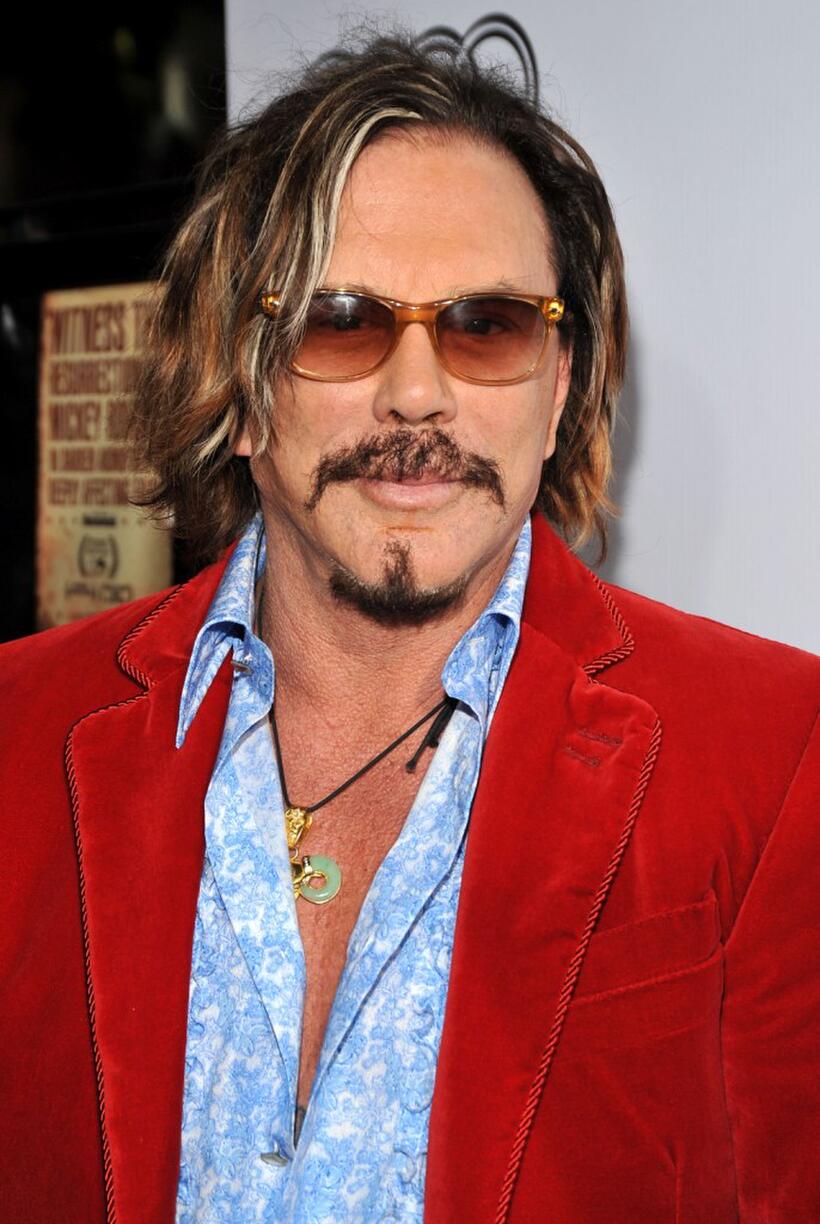 Mickey Rourke at the 2008 AFI FEST Centerpiece Gala screening of "The Wrestler."