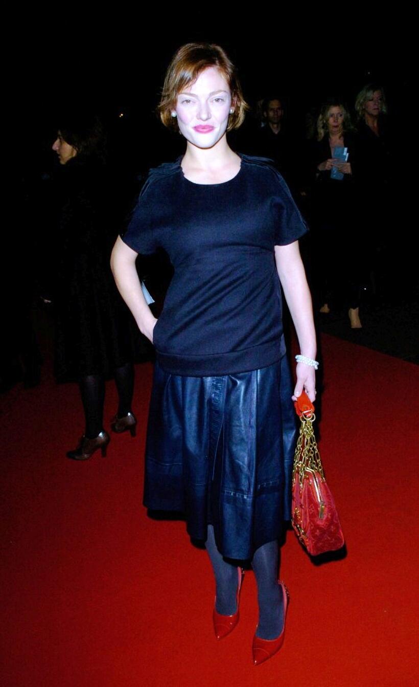 Camilla Rutherford at the premiere of "The Darjeeling Limited" during the BFI 51st London Film Festival.
