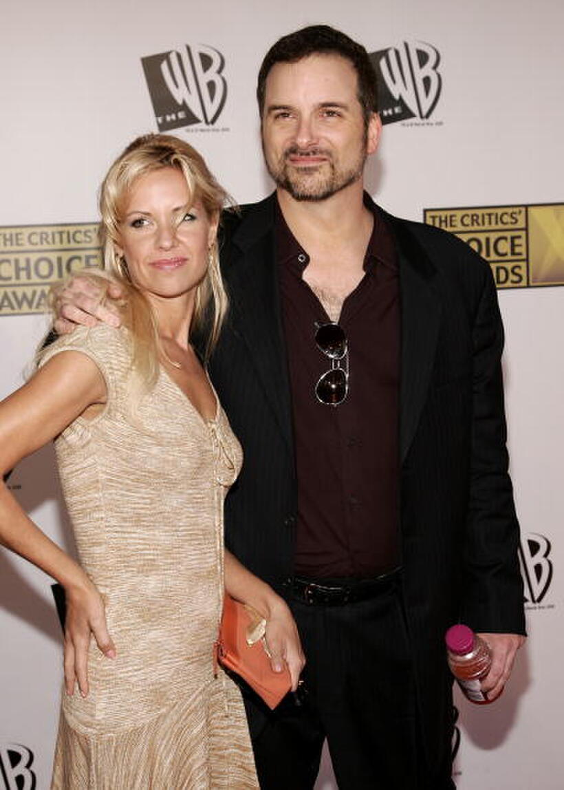 Shane Black and Guest at the 11th Annual Critics' Choice Awards.