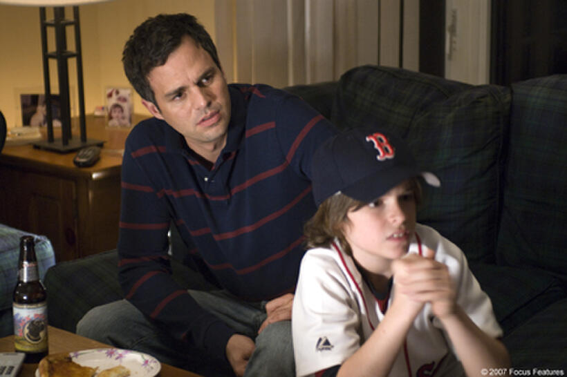 Mark Ruffalo and Eddie Alderson in "Reservation Road."