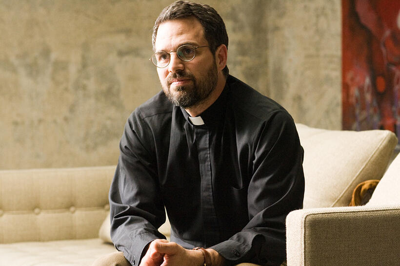 Mark Ruffalo as Father Joe in "Sympathy for Delicious."