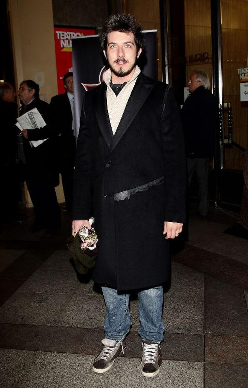 Paolo Ruffini at the Red Carpet of "Aladin" The Musical.