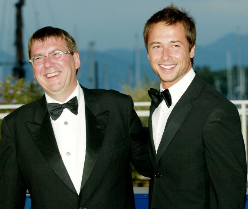 Remy Gerard and Stephane Rousseau at the 56th International Cannes Film Festival.