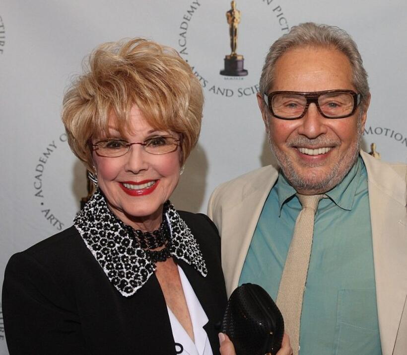Karen Kramer and Mark Rydell at the Academy of Motion Pictures Arts and Sciences' 30th anniversary of "The Rose."