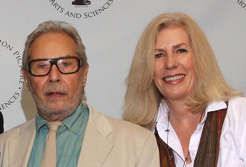 Mark Rydell and Betsy Sharkey at the Academy of Motion Pictures Arts and Sciences' 30th anniversary of "The Rose."