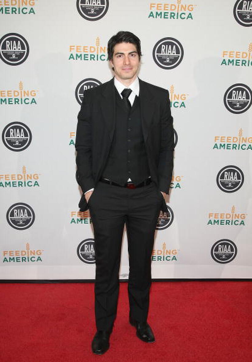 Brandon Routh at the RIAA and Feeding America's Inauguration Charity Ball.