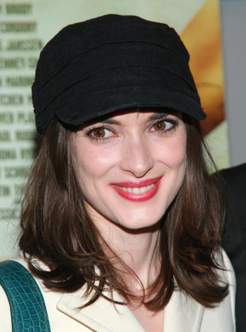 "The Ten" star Winona Ryder at the N.Y. premiere.