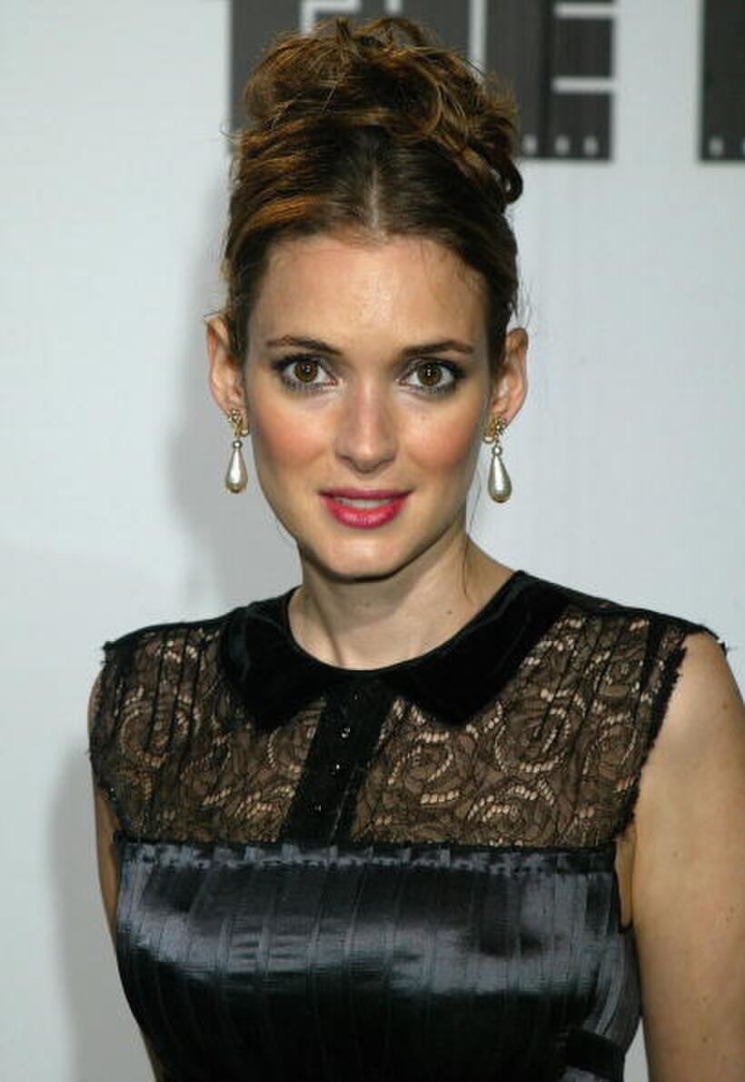 Winona Ryder at the block party in celebration of the opening of three Marc Jacobs stores on Melrose Place.