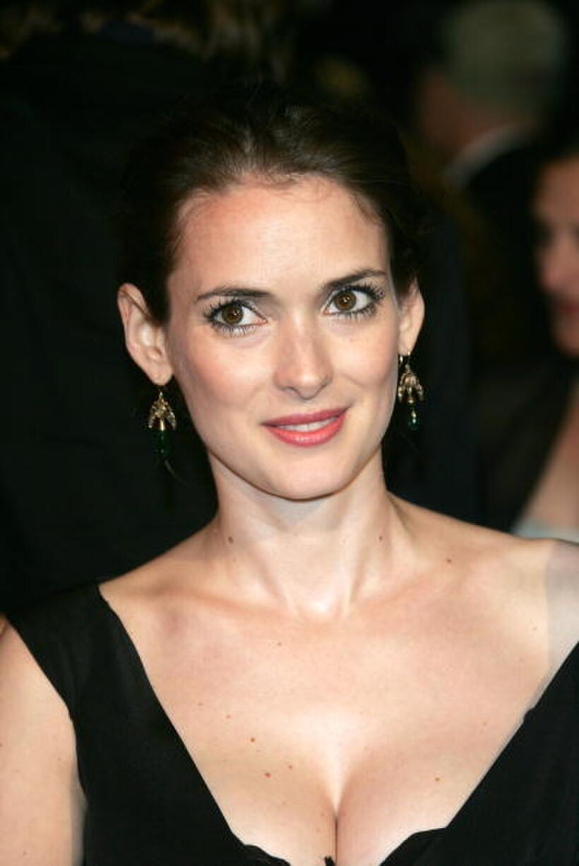 Winona Ryder at the Vanity Fair Oscar Party at Mortons in West Hollywood.