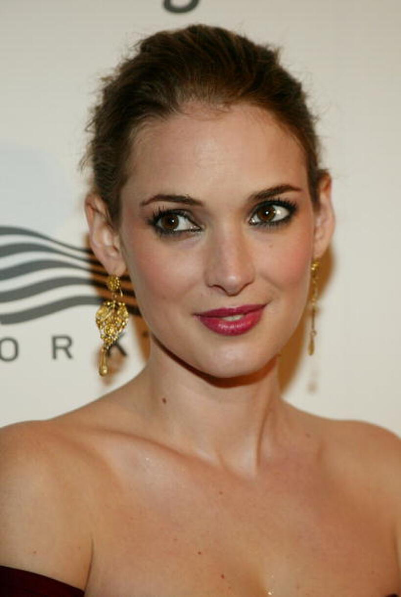 Winona Ryder at American Museum Of The Moving Image Salute To Richard Gere in N.Y.