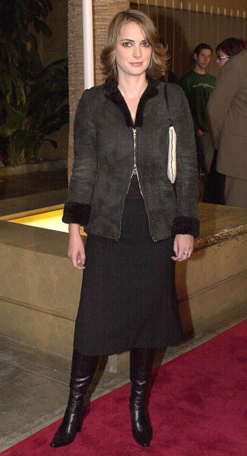 Winona Ryder at the Hollywood premiere of "Lost Souls."
