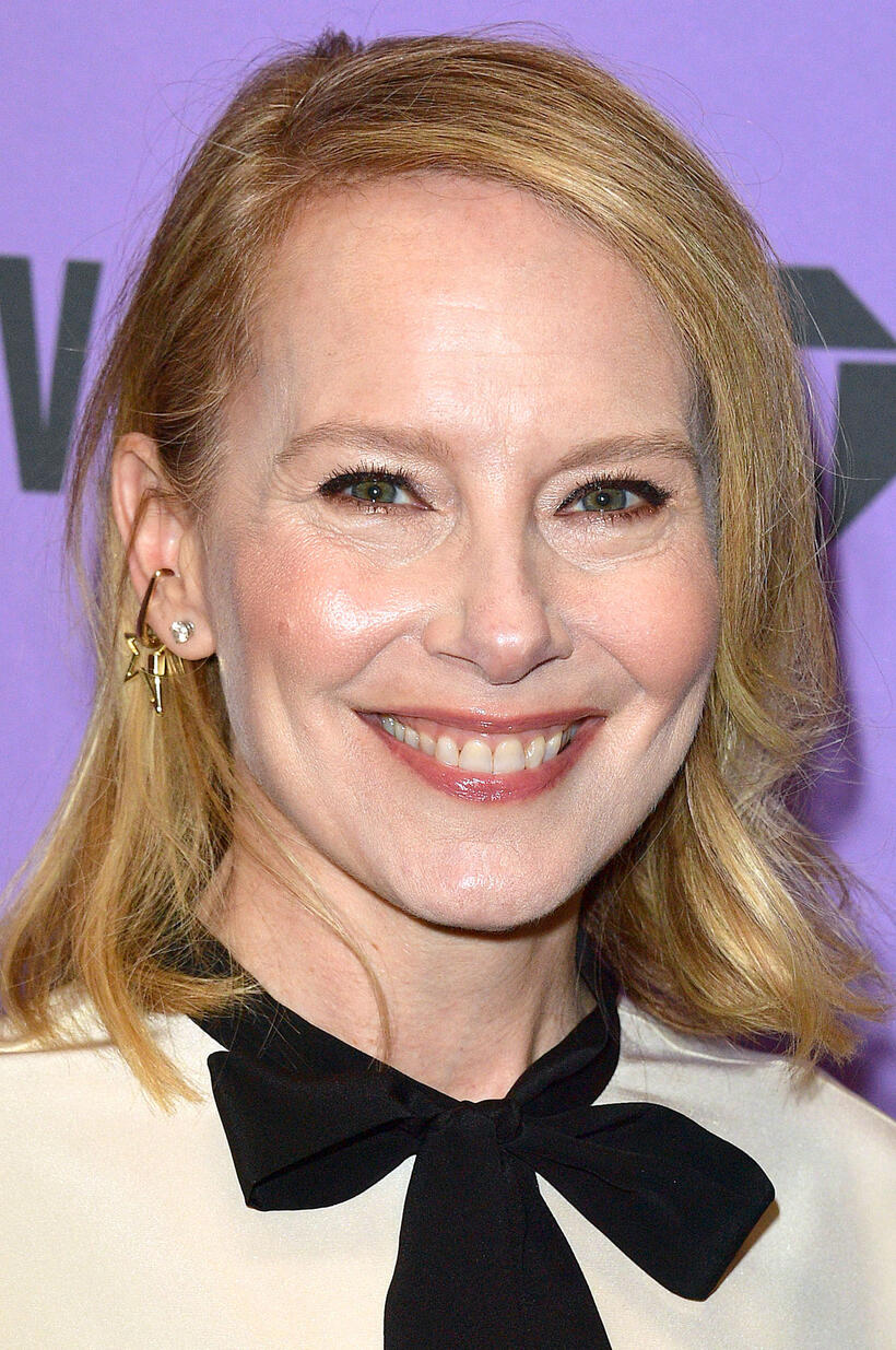 Amy Ryan at the "Lost Girls" premiere during the 2020 Sundance Film Festival.