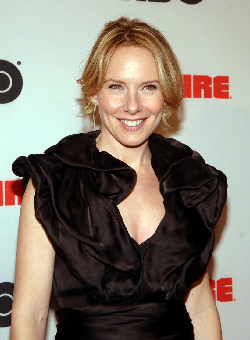 Amy Ryan at the premiere of "The Wire."