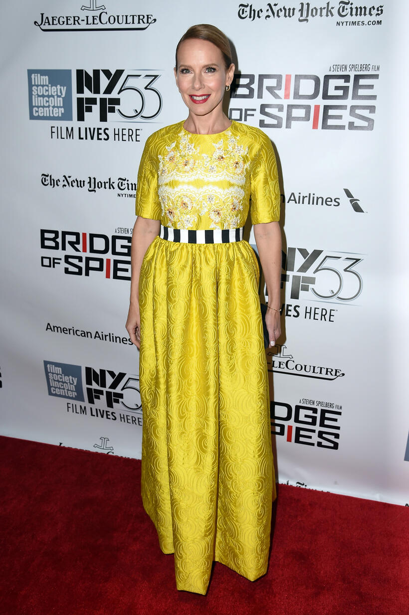 Amy Ryan at the premiere of "Bridge of Spies" during the 53rd New York film festival.