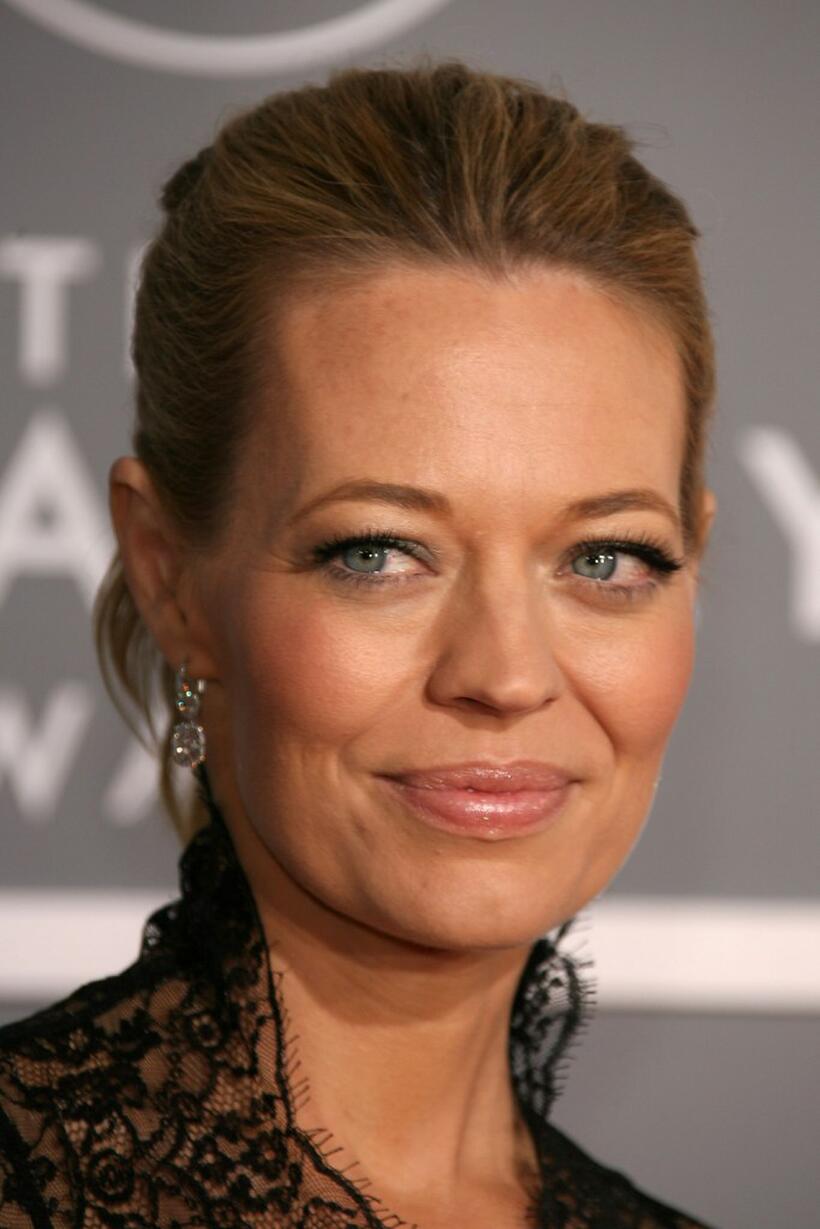 Jeri Ryan at the 49th Annual Grammy Awards.