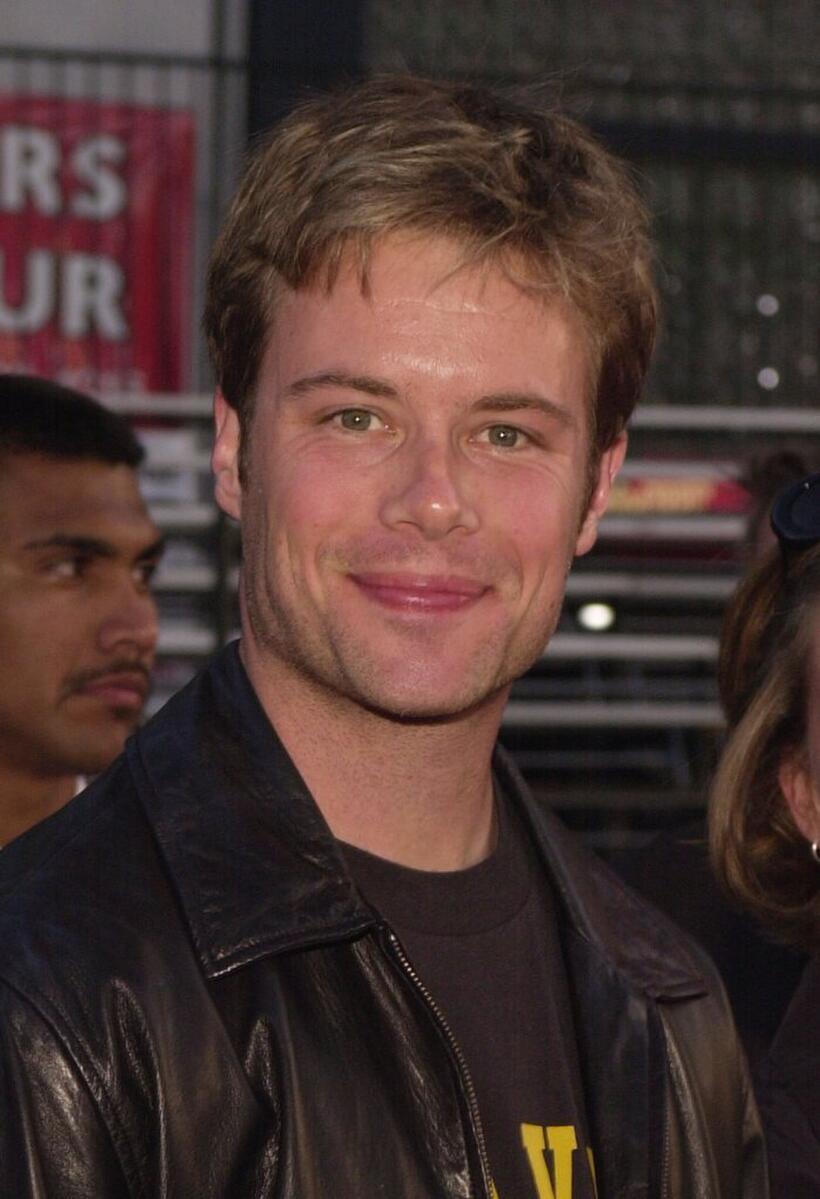 Brad Rowe at the premiere of "Driven."
