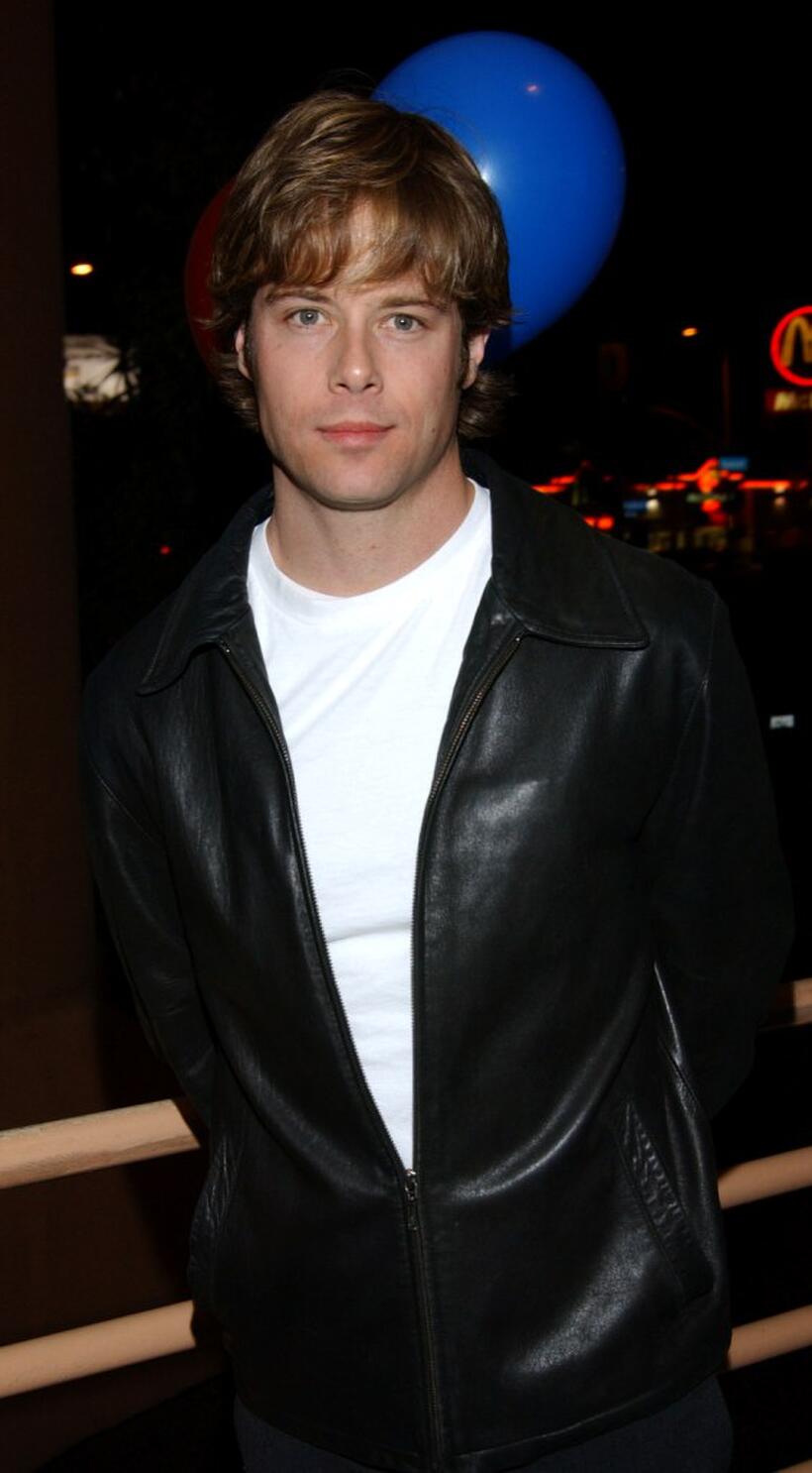 Brad Row at the grand opening of the Hollywood Fight Club.